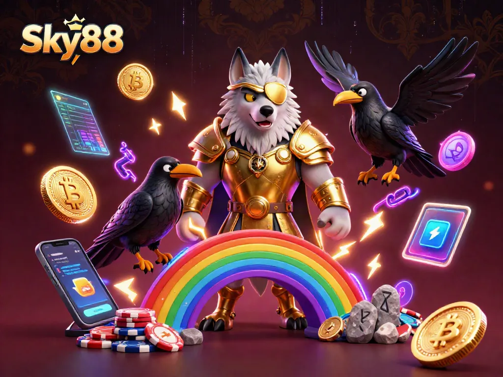 Sky88 elevates your betting experience with vibrant 3D gaming visuals and cosmic rewards.