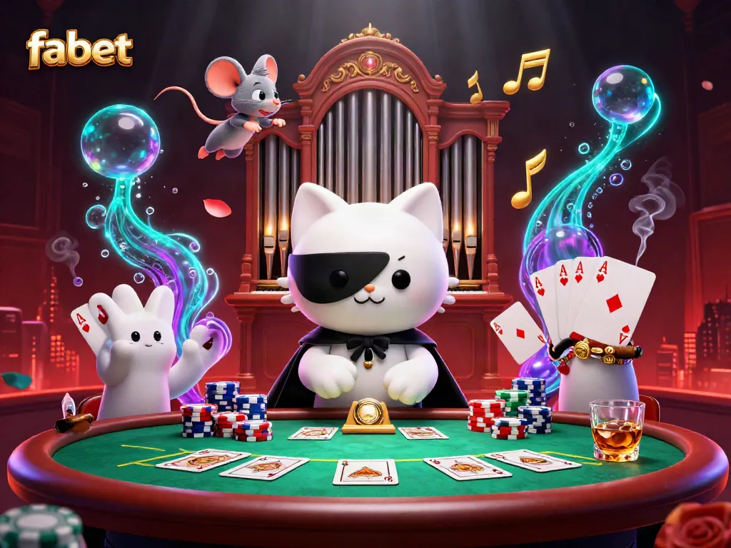 Experience thrilling games at fabet with immersive casino scenes and vibrant characters.