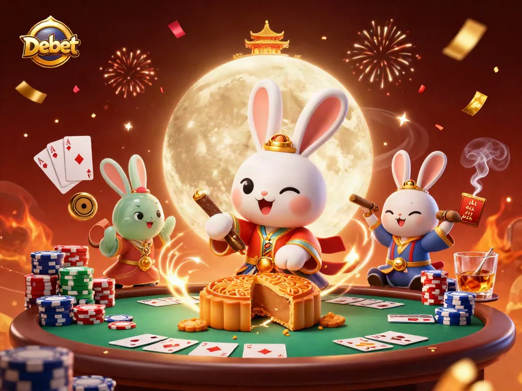 Experience thrilling gameplay with Debet, as we bring poker excitement alive with vibrant casino elements.
