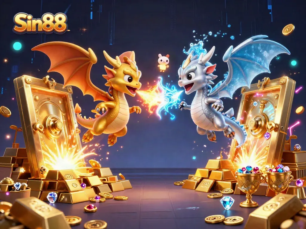 Engage with Sin88's thrilling casino adventures featuring dragons and treasure!